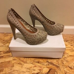 Calvin Klein Platform Heel Shoe